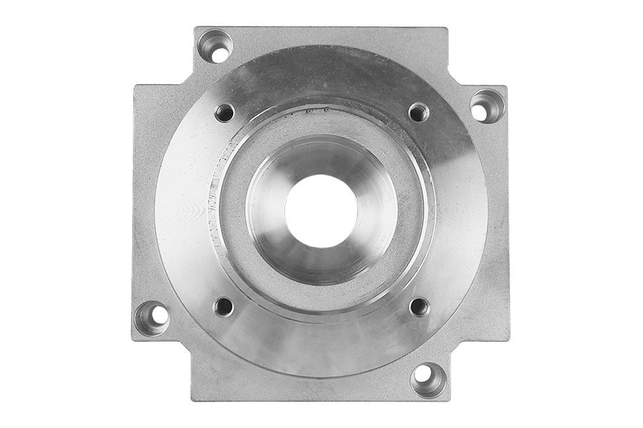 Vânzări în fabrică de înaltă precizie Capac de capăt motor personalizat Piese din aliaje de turnare din aluminiu CNC